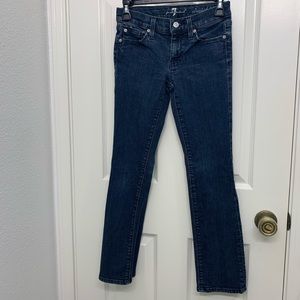 7 For All Mankind Kate Straight Leg Jean